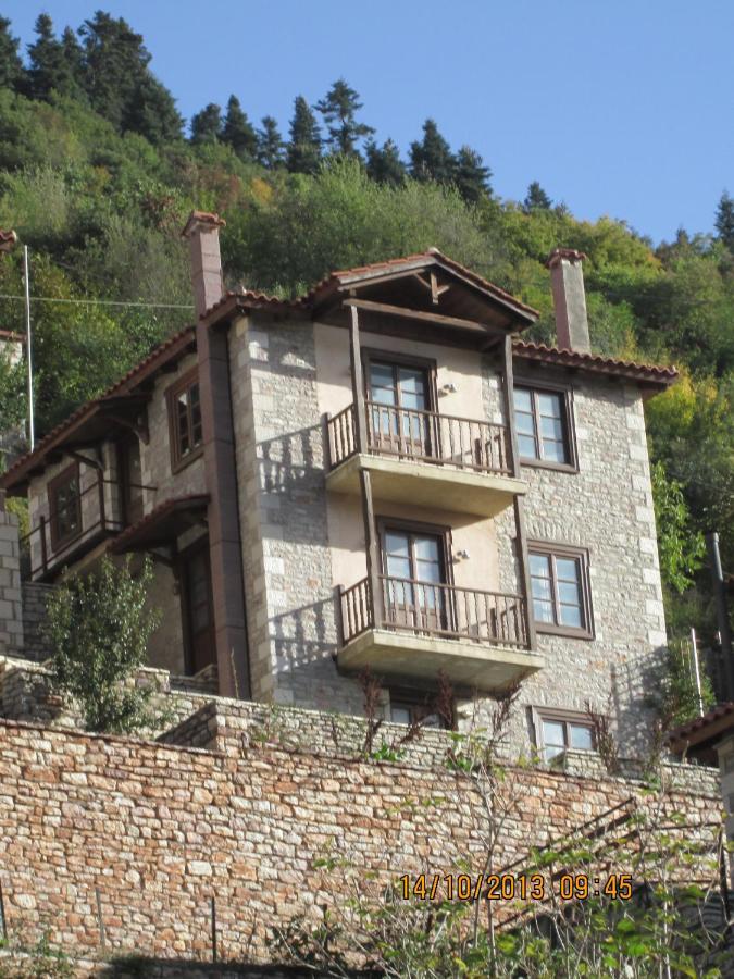 Villa Korfes-Κορφές Τριώροφη Βίλα Για Οικογένειες Και Παρέες كاربينيسي المظهر الخارجي الصورة